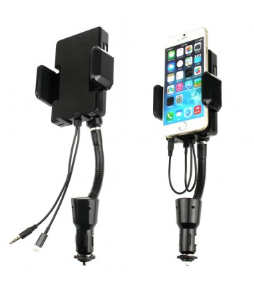 Car Holder Charger/ Fm Transmitter Iphone4/Ipod