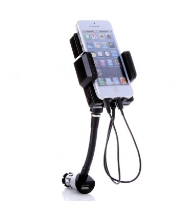 Car Holder Charger/Fm Transmitter Iphone5/Ipod