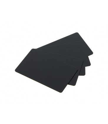 Carte PVC 75 teintée coul noir (BRILLANTE)